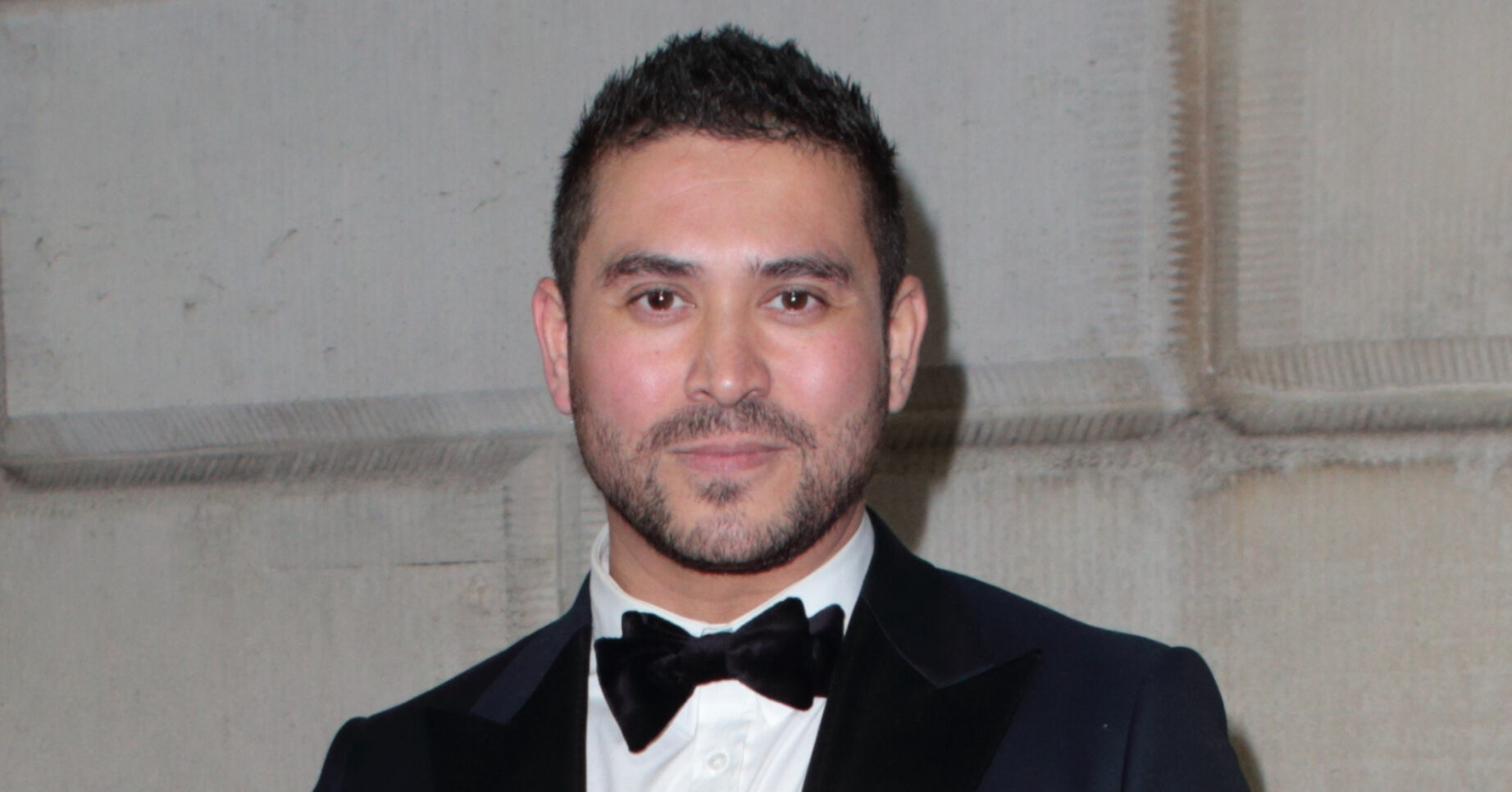 Rav Wilding at event in tuxedo