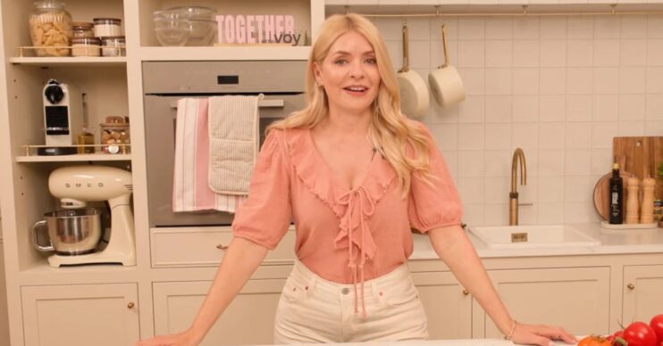 Holly Willoughby during her Together YouTube series