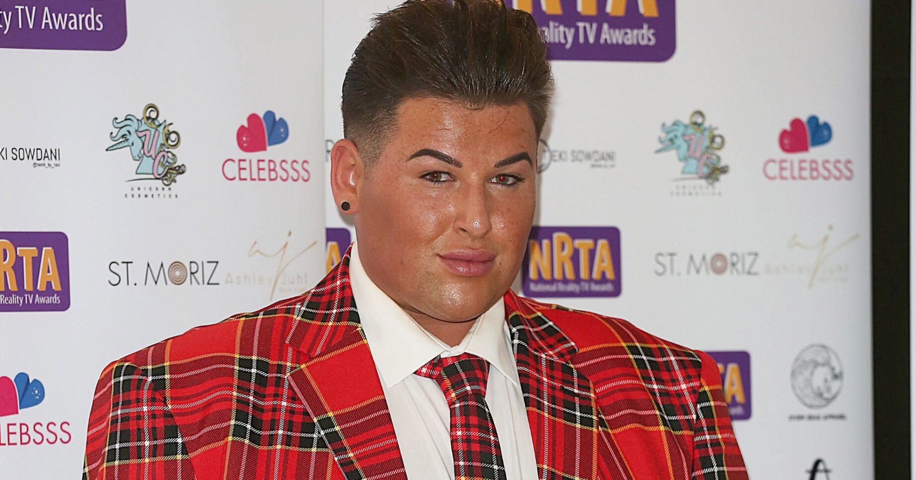 David Potts on the red carpet