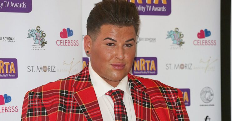 David Potts on the red carpet