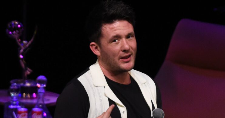 Shane Nolan on stage