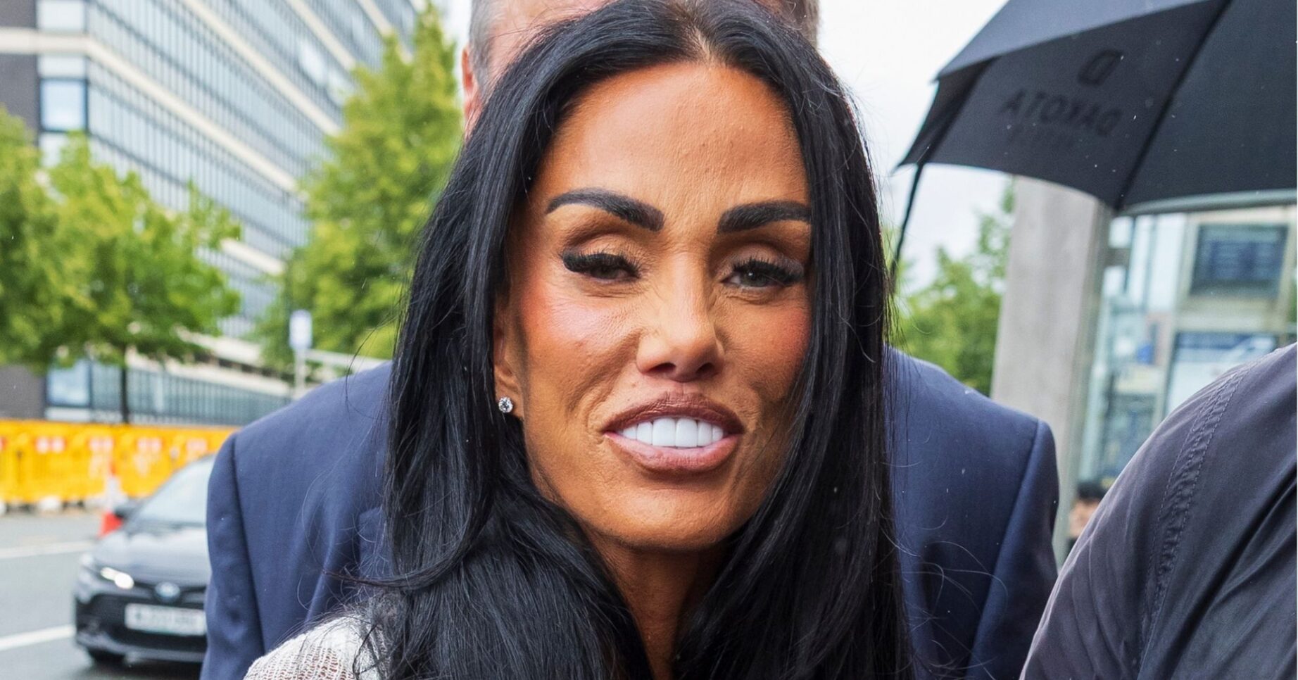 Katie Price smiling