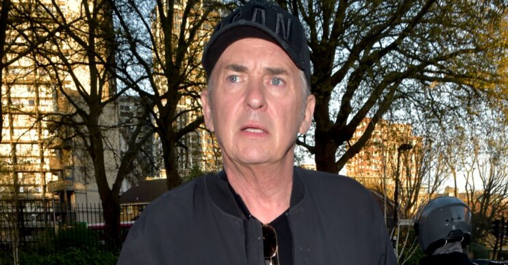 Shane Richie looking in front