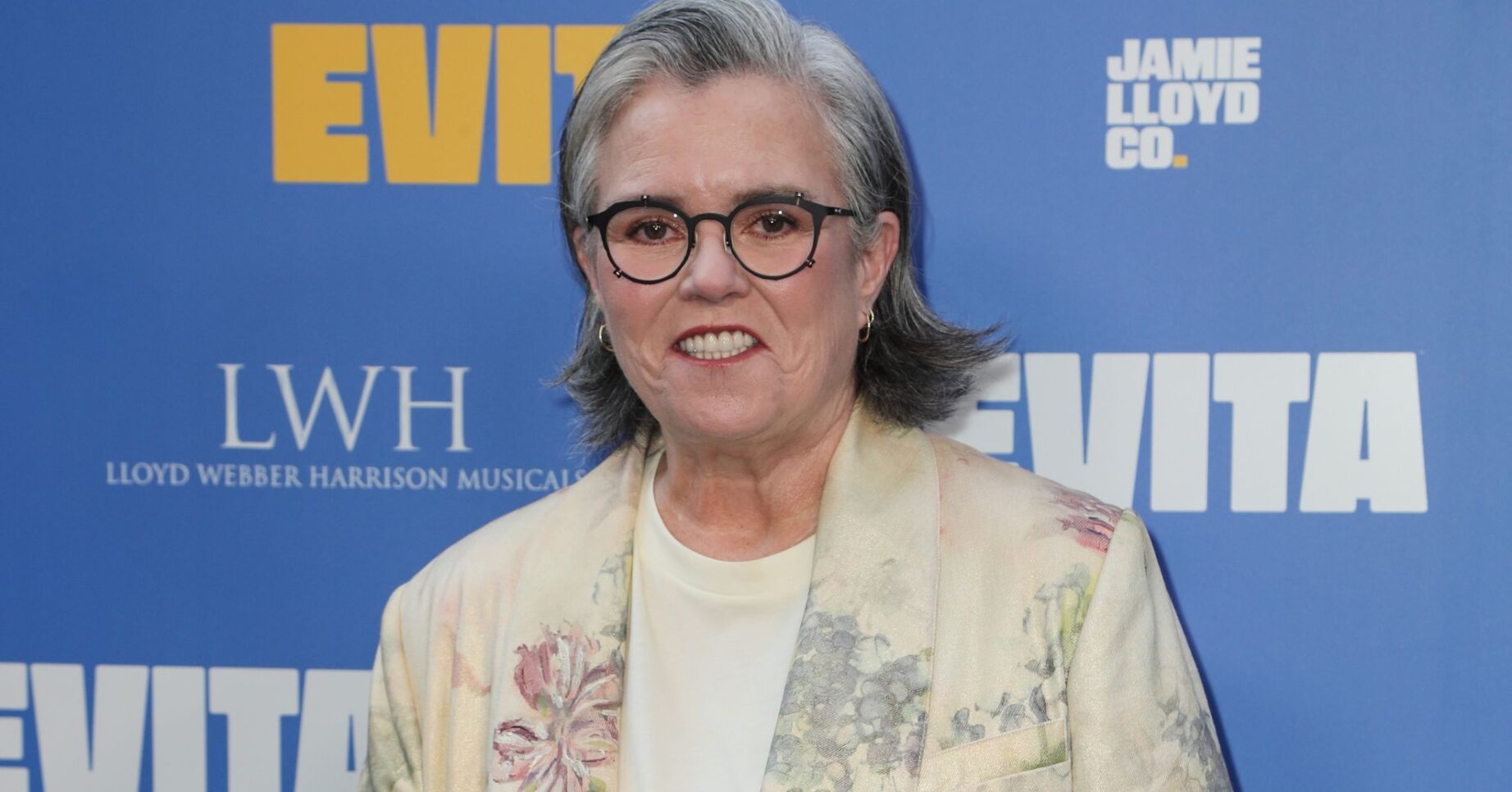 Rosie O'Donnell smiling