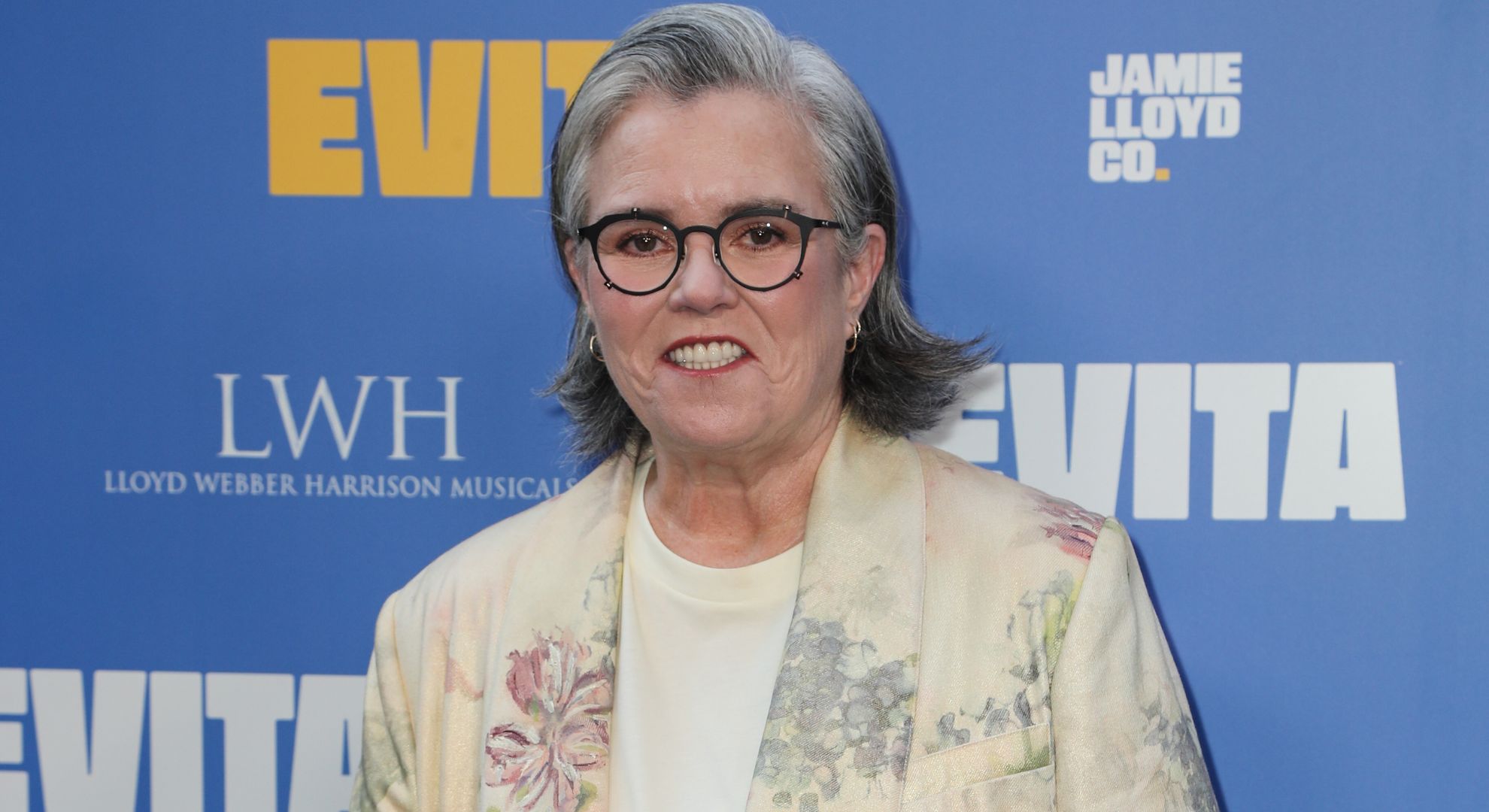 Rosie O'Donnell smiling