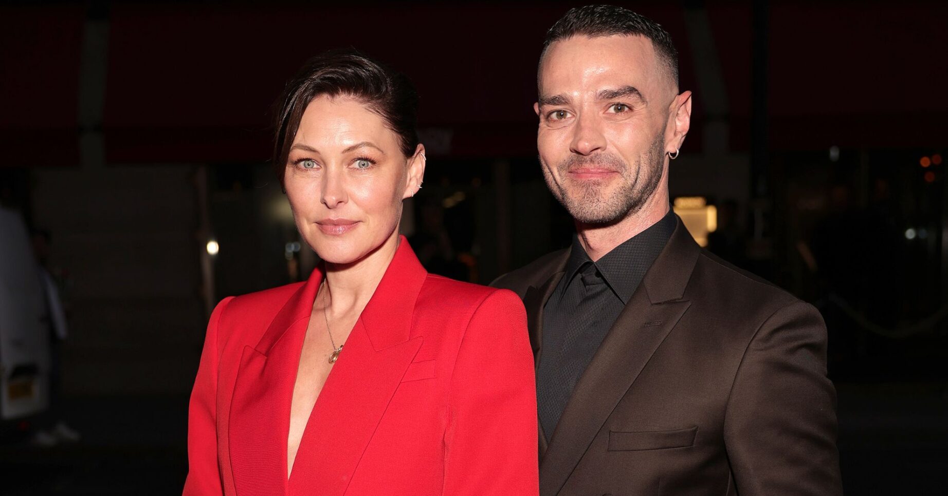 Emma and Matt Willis smiling