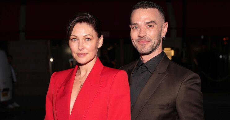 Emma and Matt Willis smiling