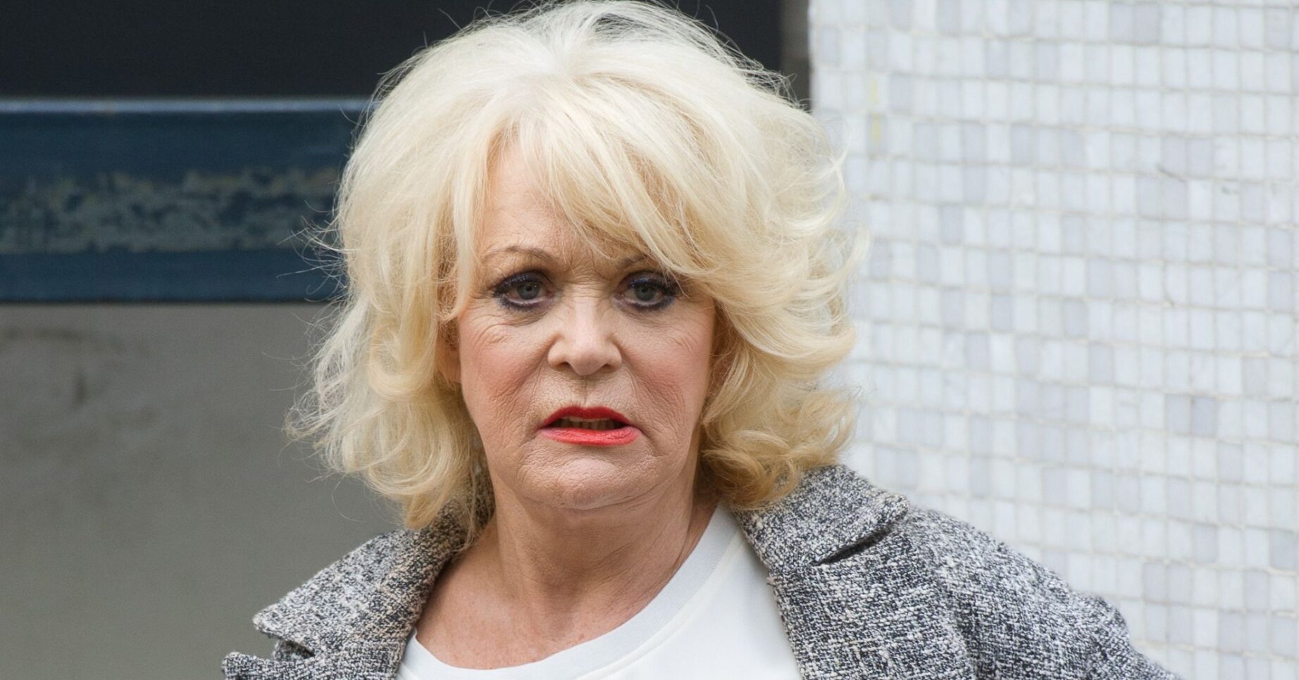 Sherrie Hewson looking in front