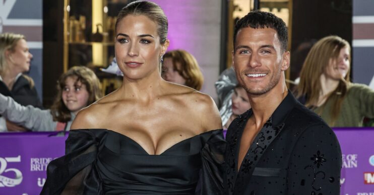 Gemma Atkinson and Gorka Marquez on the red carpet