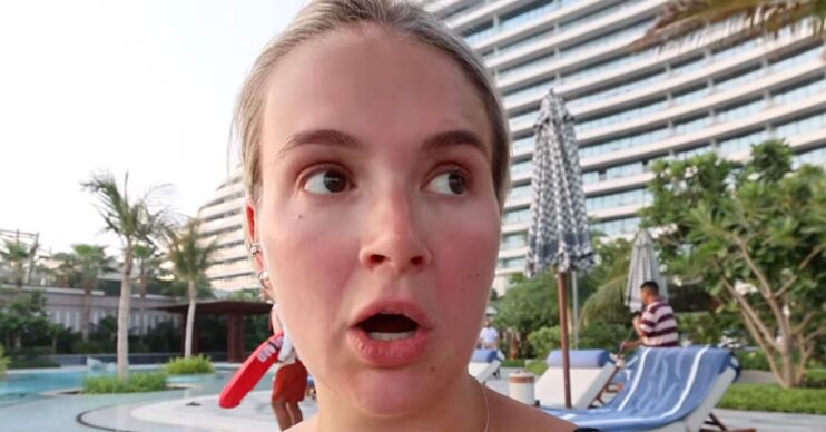 Molly-Mae Hague shocked by pool