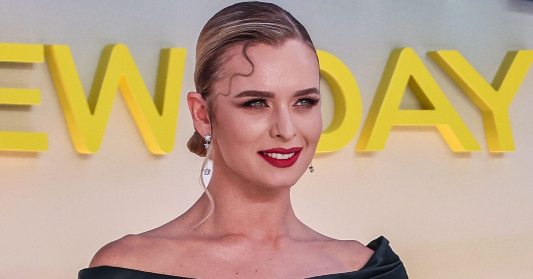 Nadiya Bychkova on the red carpet