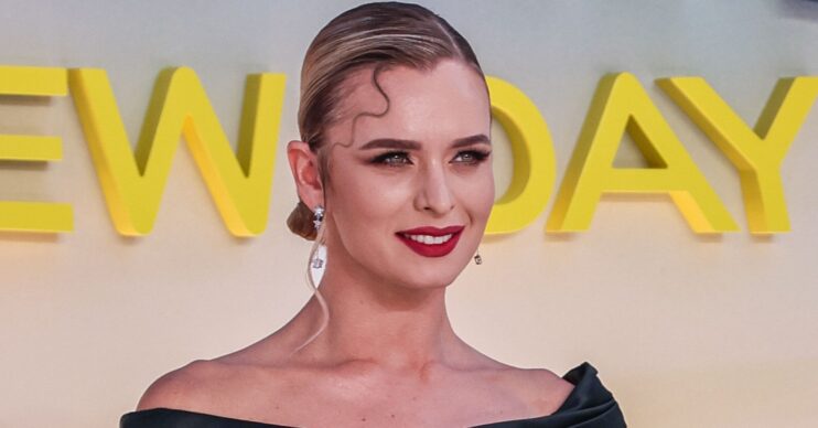 Nadiya Bychkova on the red carpet