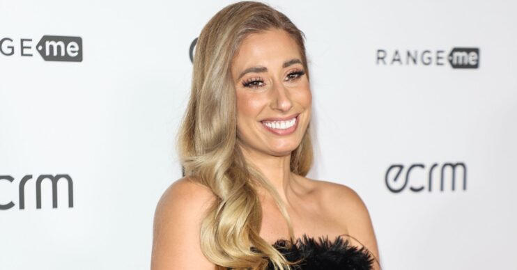 Stacey Solomon smiling