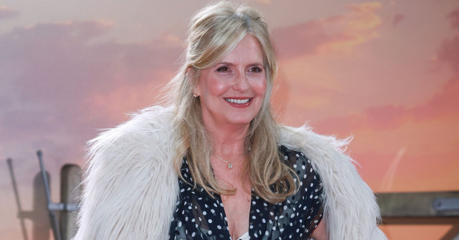 Penny Lancaster smiling