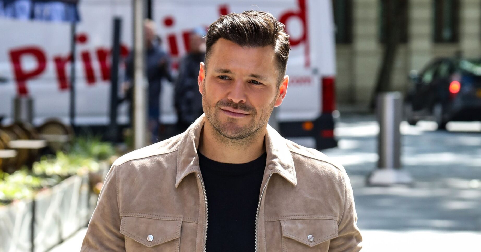 Mark Wright walking