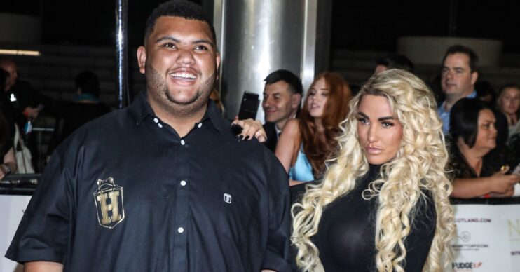 Harvey and Katie Price on the red carpet