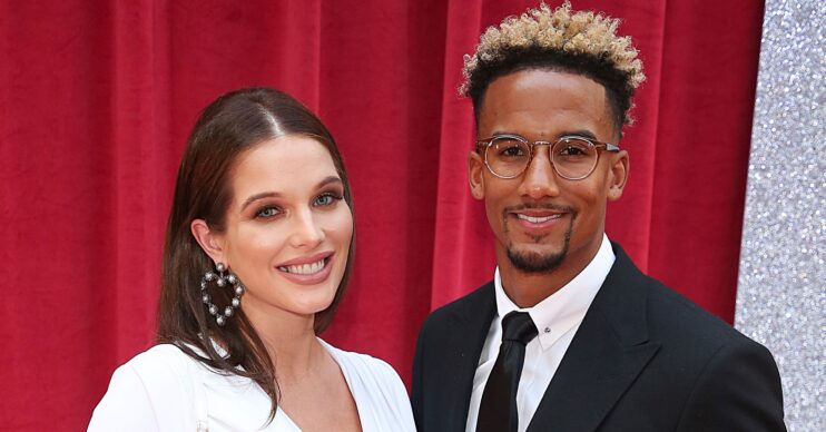 Helen Flanagan and Scott Sinclair