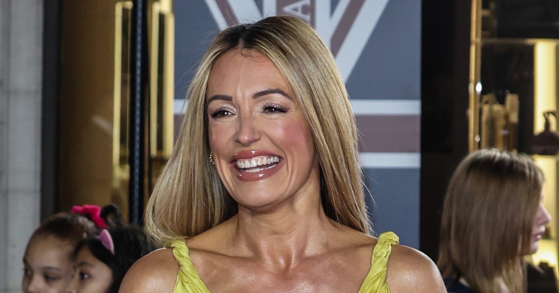 Cat Deeley smiling at Pride of Britain Awards