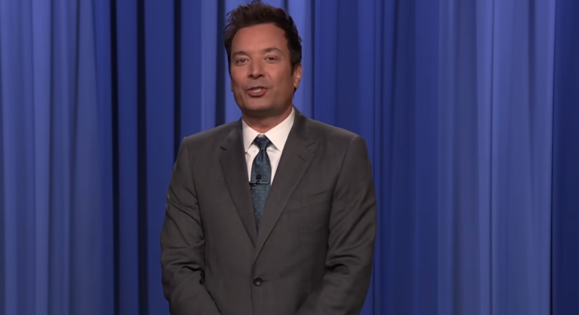 Jimmy Fallon on his Late Show