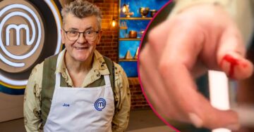 Celebrity MasterChef horror as Joe Pasquale’s fingers pour with blood as show returns for new series