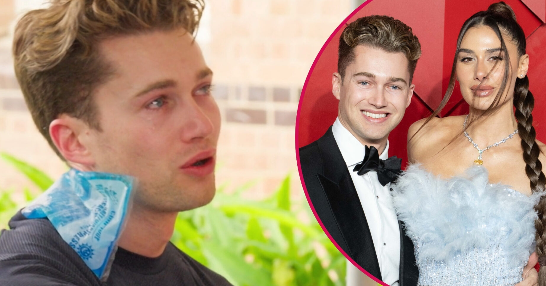 AJ Pritchard crying on The Next Pro and with his fiancee