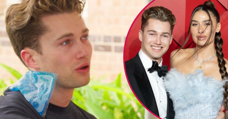 AJ Pritchard crying on The Next Pro and with his fiancee