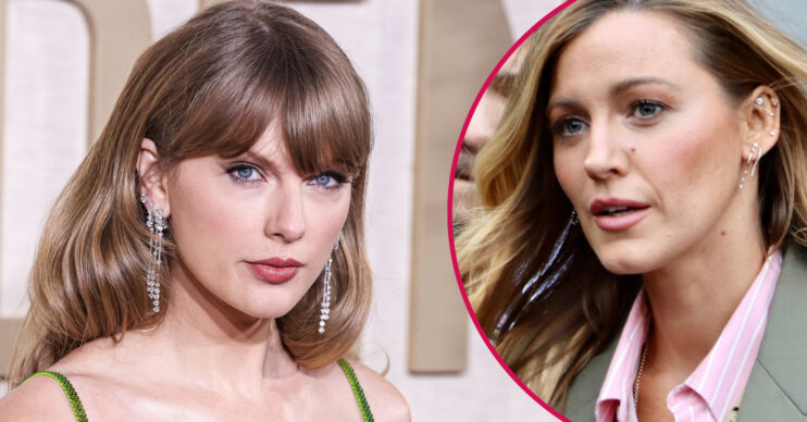 ED composite of Taylor Swift and Blake Lively during different outings
