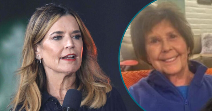 Composite of Savannah Guthrie and her mother Nancy
