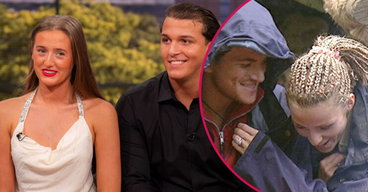 ED composite of Venezuela Fury and Noah Price on This Morning and Peter Andre and Katie Price on I'm A Celebrity