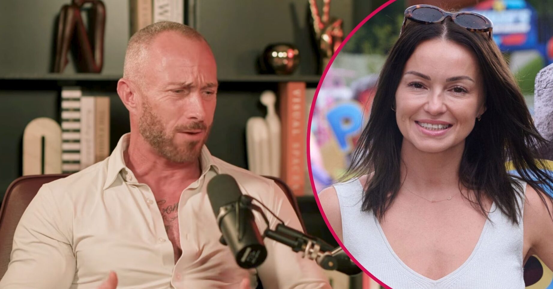 James Jordan on a podcast / Ola Jordan