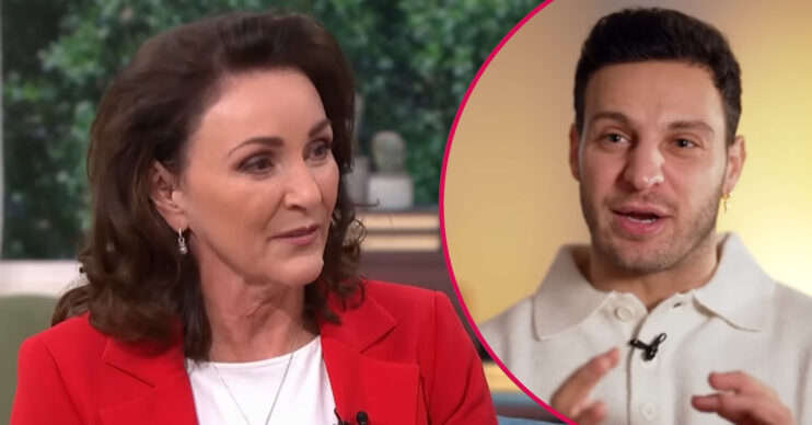 ED composite of Strictly star Shirley Ballas on This Morning and Vito Coppola in BBC video