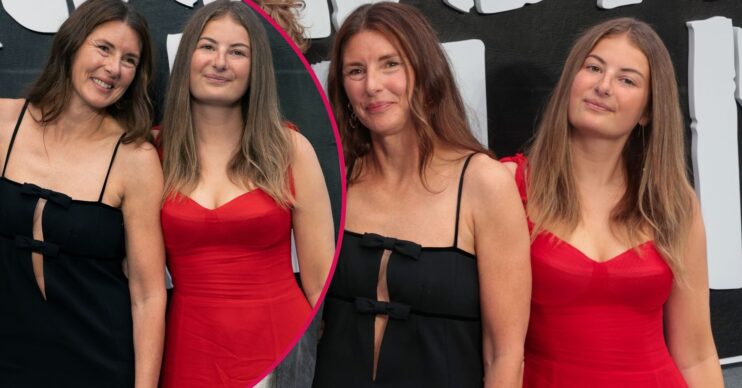 Jools Oliver and Poppy Honey on the red carpet
