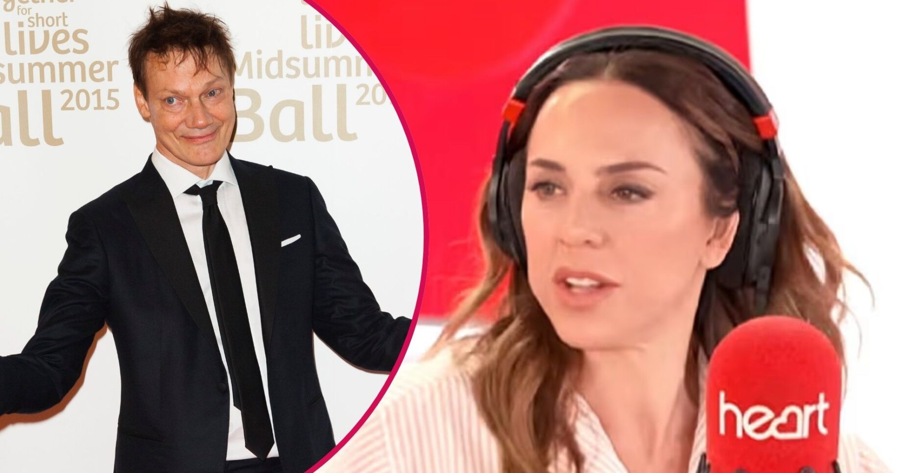 William Orbit on the red carpet / Mel C on Heart FM