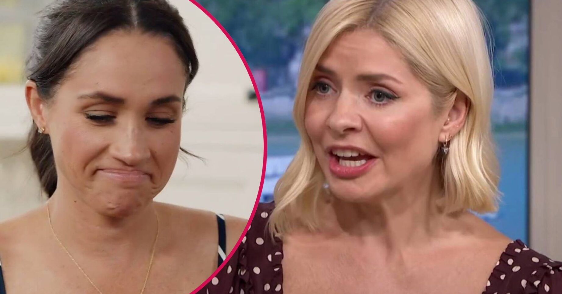 Meghan Markle and Holly Willoughby
