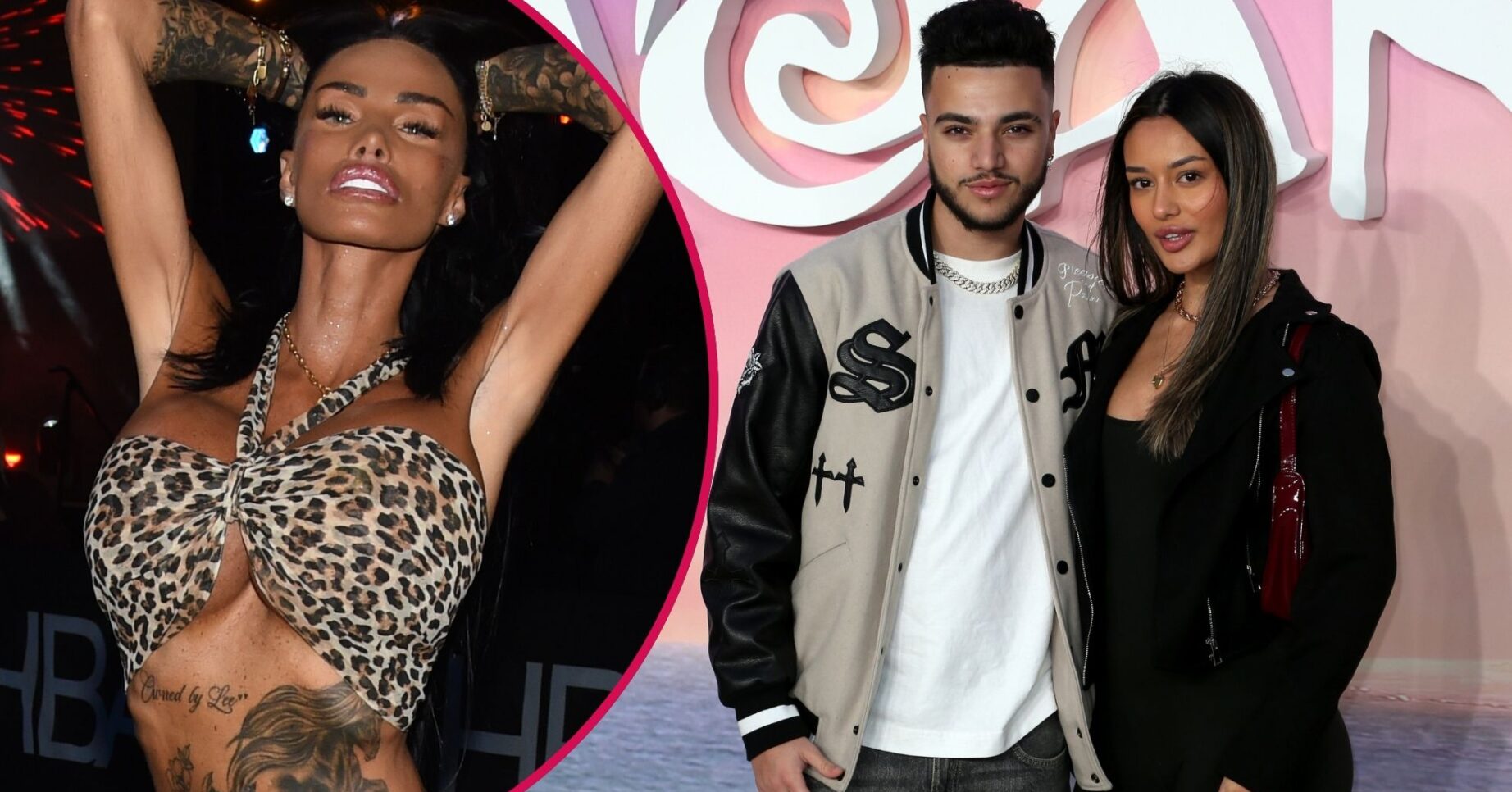 Katie Price / Junior Andre and Jasmine Orr on the red carpet