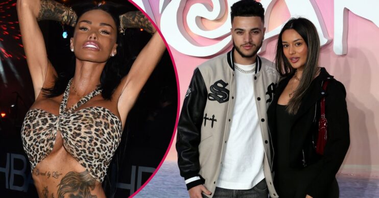 Katie Price / Junior Andre and Jasmine Orr on the red carpet