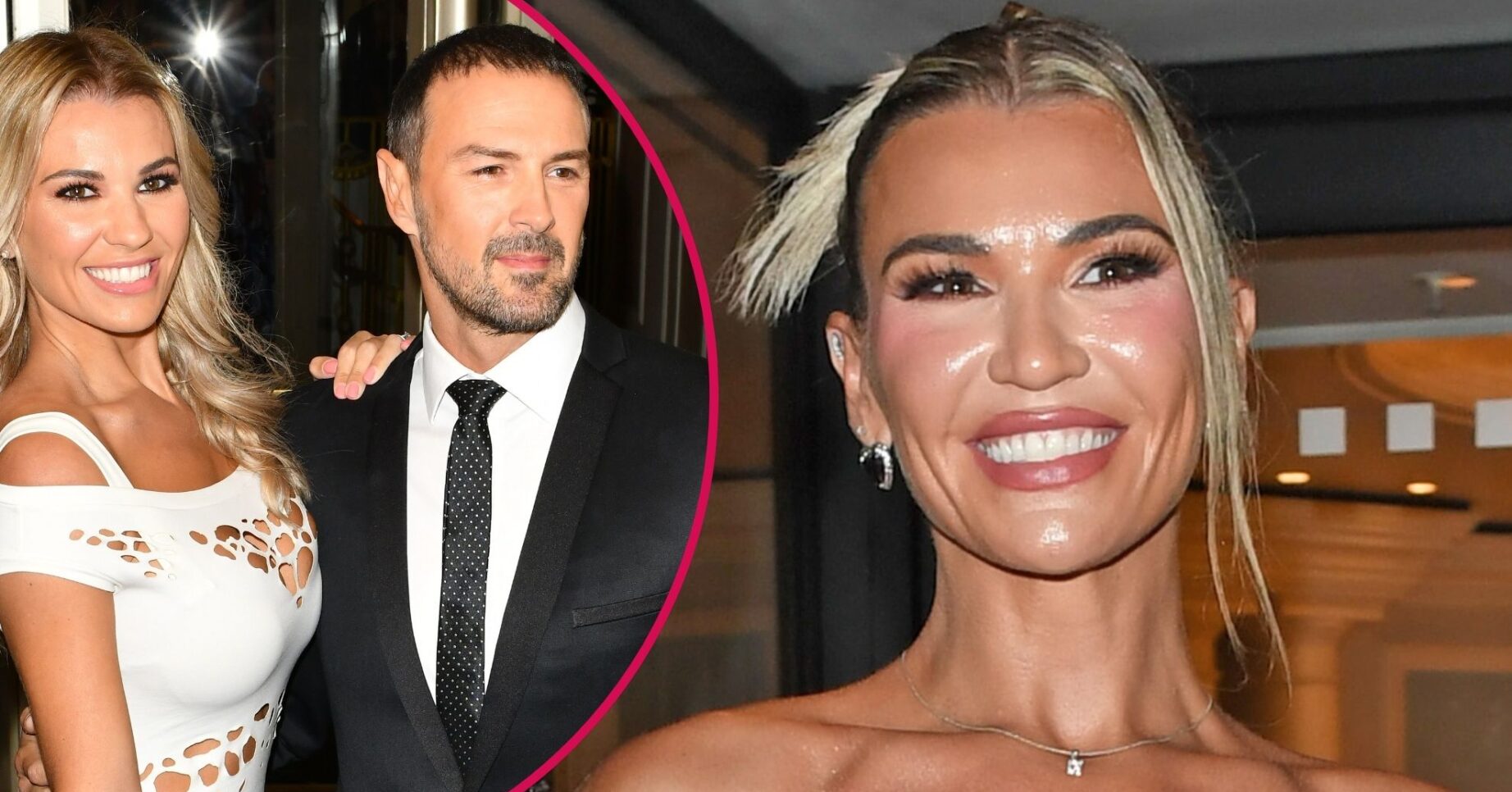 Christine and Paddy McGuinness smiling/Christine McGuiness smiling