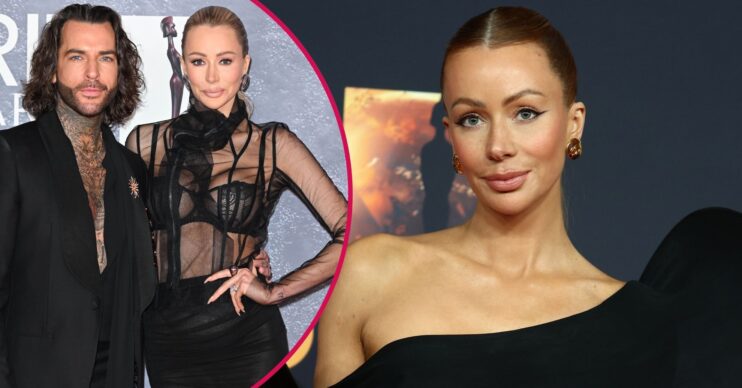 Pete Wicks and Olivia Attwood on the red carpet / Olivia Attwood on the red carpet