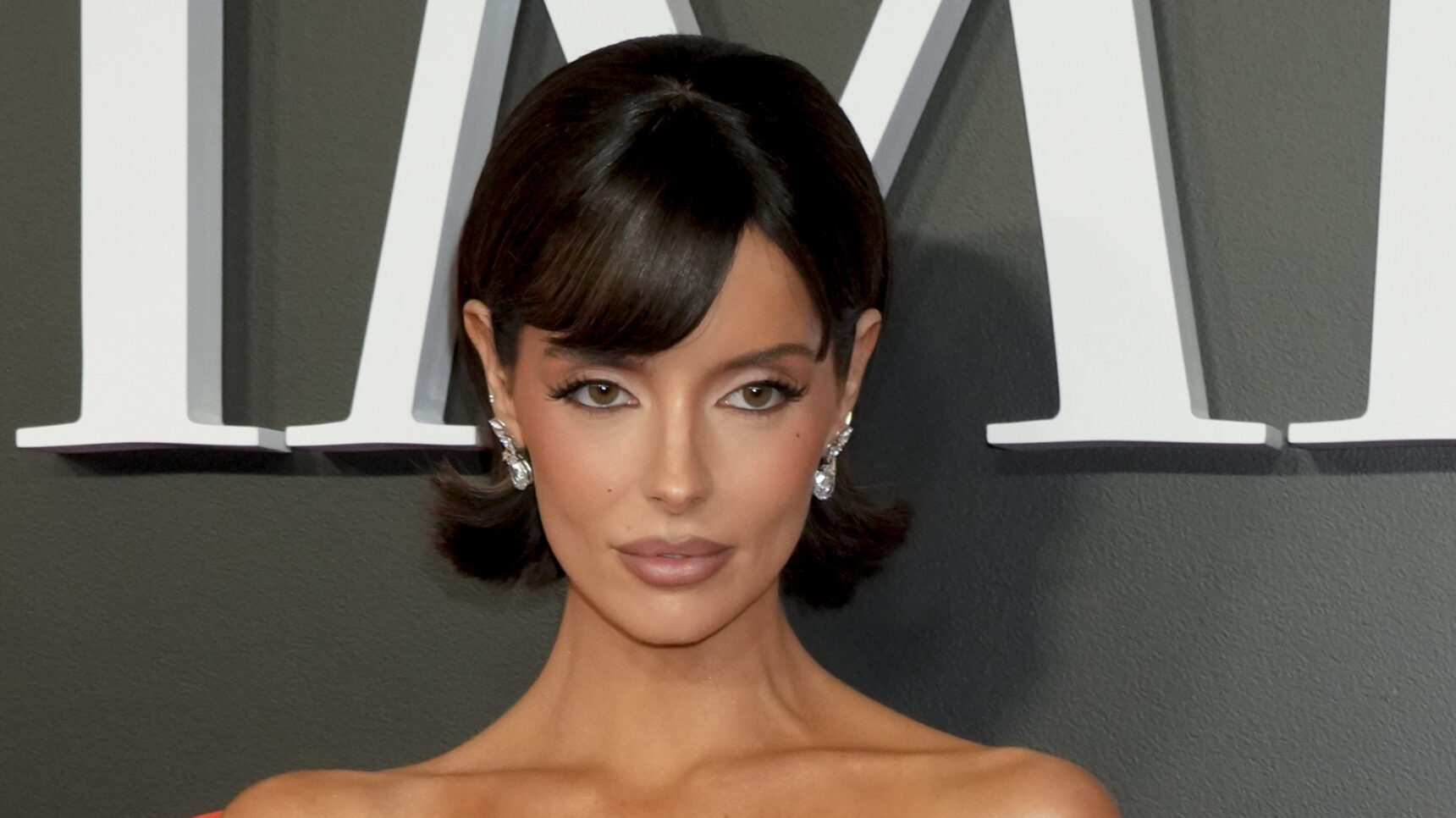 Maura Higgins posing at 2026 Time100 Gala