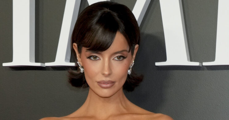 Maura Higgins posing at 2026 Time100 Gala