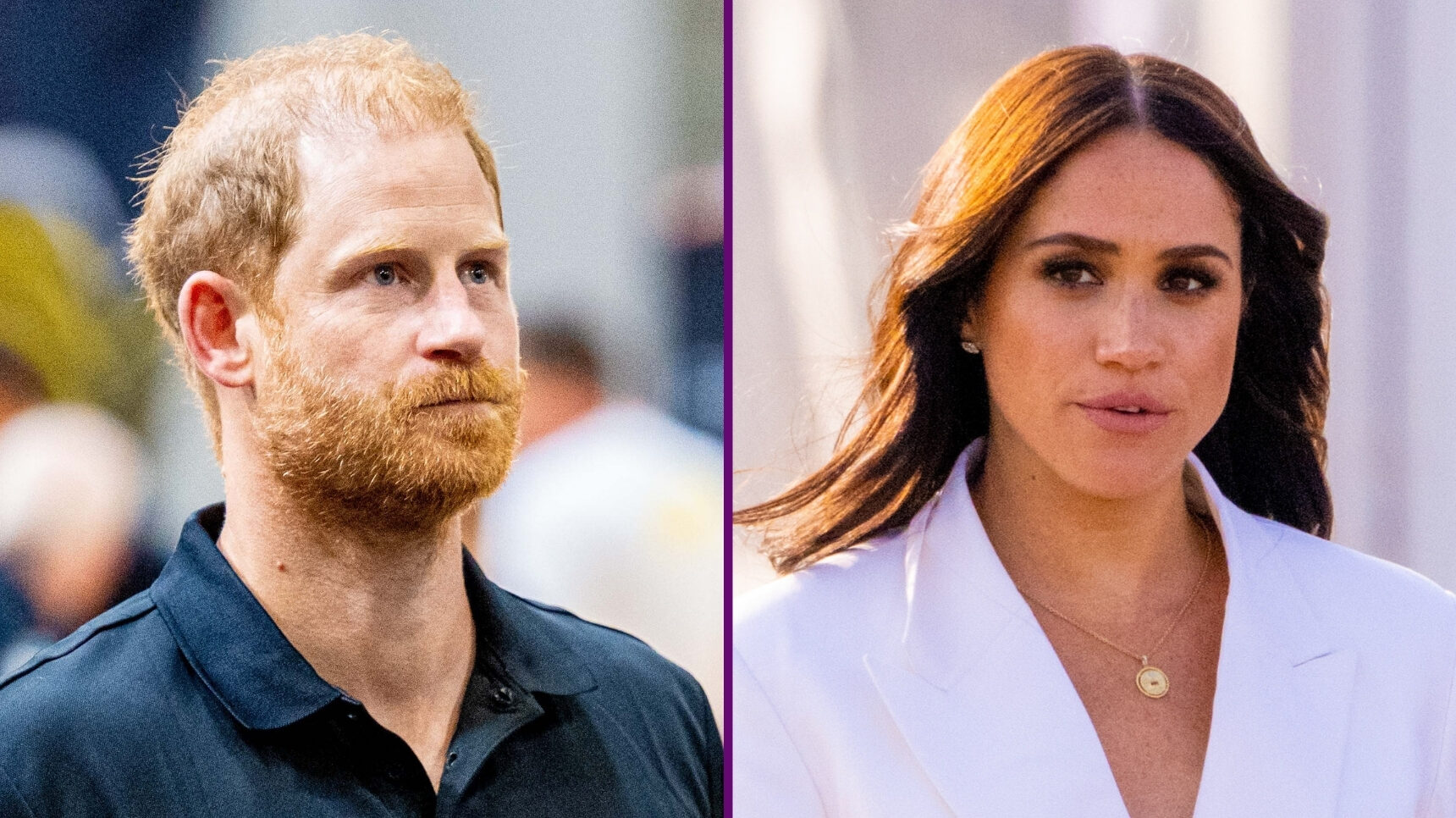 RI composite of Prince Harry and Meghan Markle at Invictus Games events