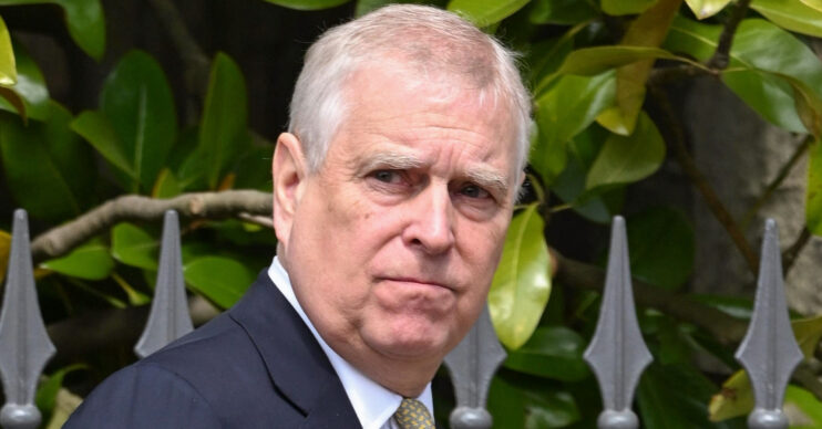 Andrew Mountbatten-Windsor at royal Easter service