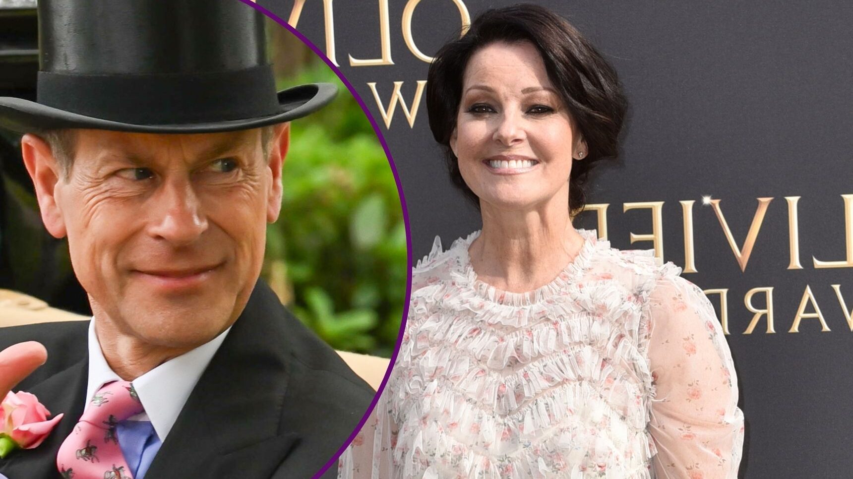Prince Edward and Ruthie Henshall