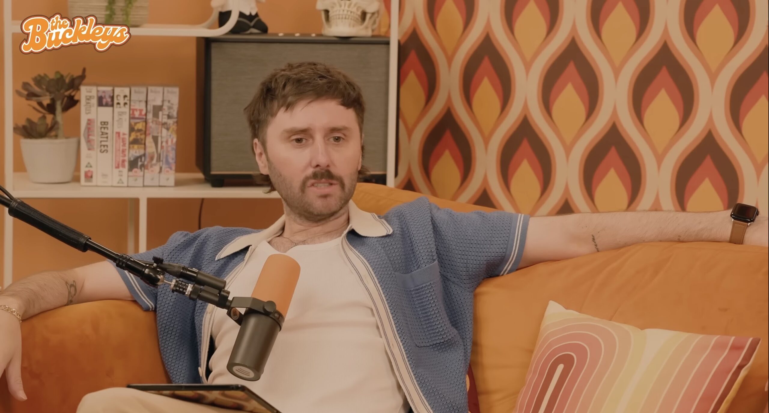 James Buckley on his podcast