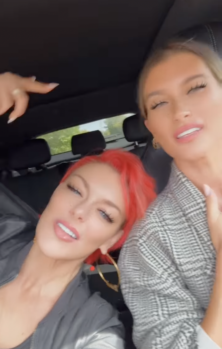 Sheridan Smith and Charley Webb in Instagram video