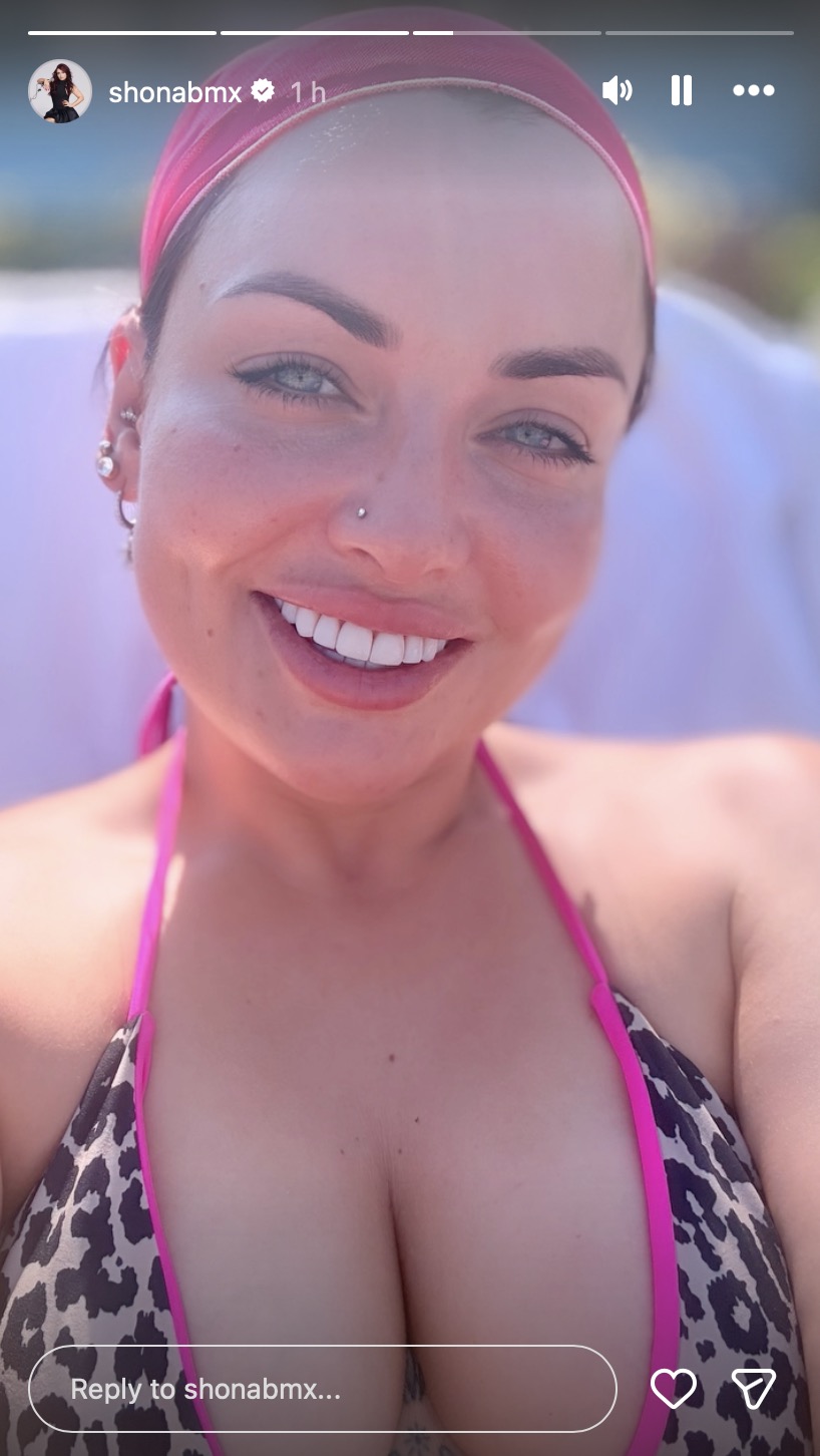Shona McGarty smiling