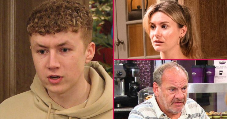Noah, Dawn and Jimmy Emmerdale (Credit: ITV)