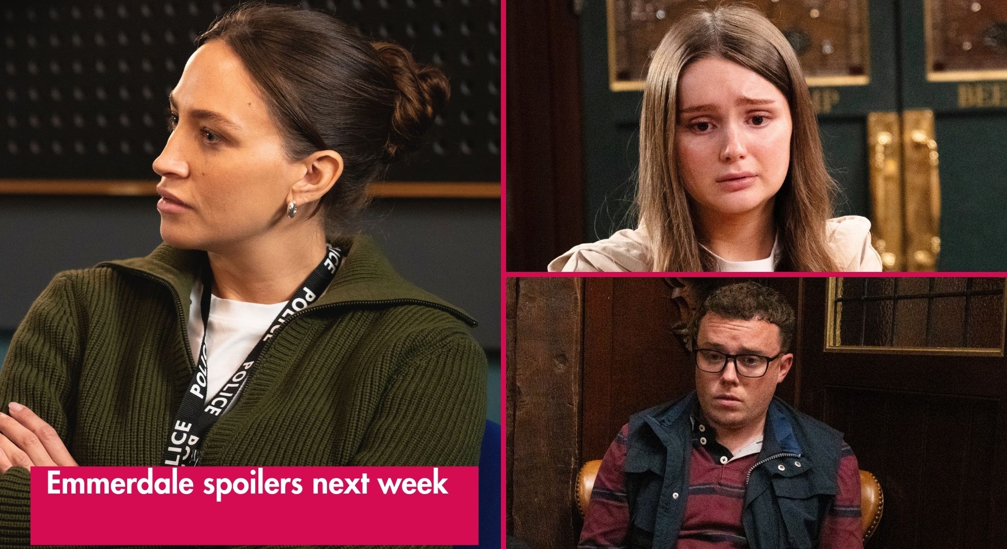 Emmerdale spoilers for next week: DS Ramsden’s connection to another villager is revealed as guilty Sarah prepares to tell the police everything