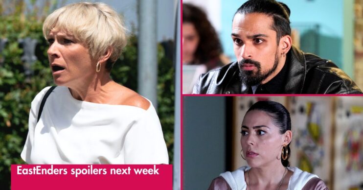 EastEnders spoilers split pic (Credit: BBC/compEntertainmentDaily)