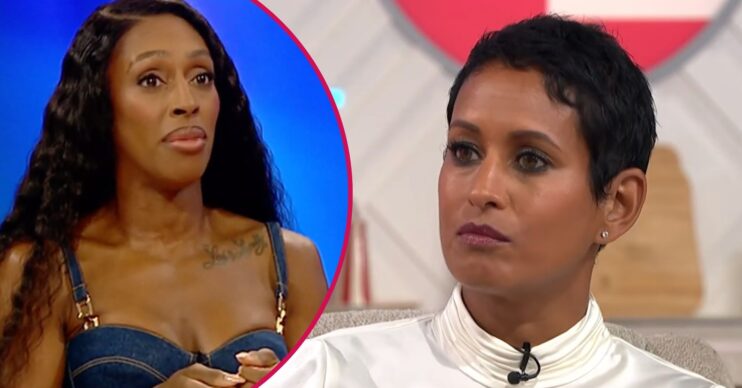 Alexandra Burke on Breakfast / Naga Munchetty on Lorraine